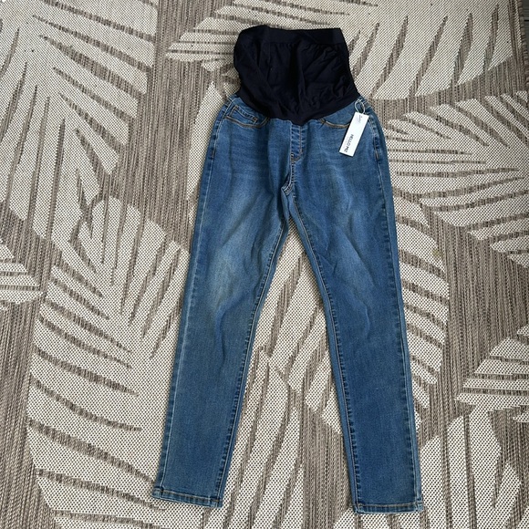 Maternity Jeans Hello Miz Skinny Jeans Size M NWT Baby Bump Mom Jean - Picture 4 of 4